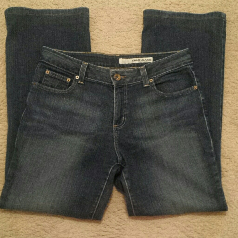 DKNY women's blue jeans